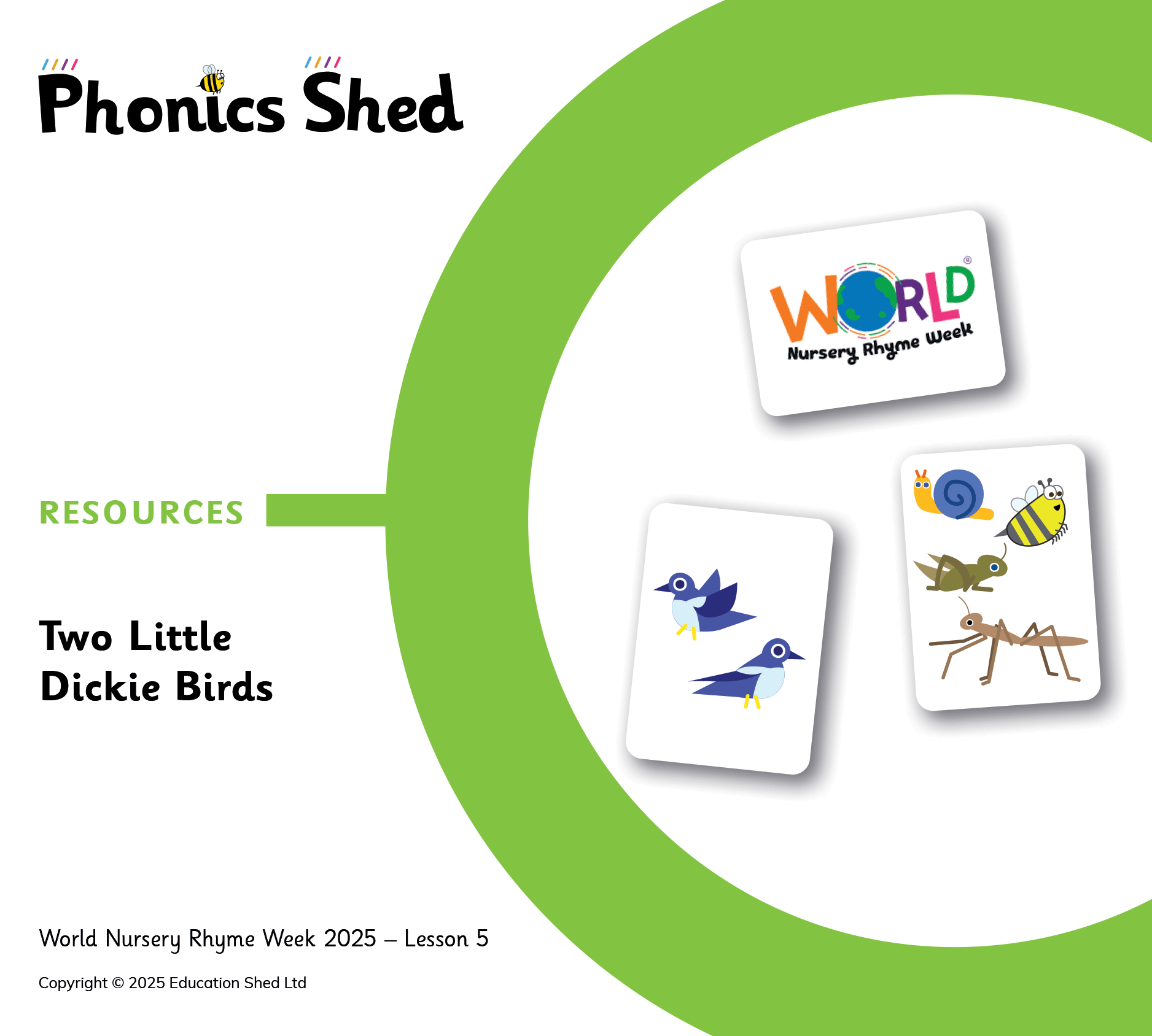 Nursery Rhyme Planning - Two Little Dickie Birds